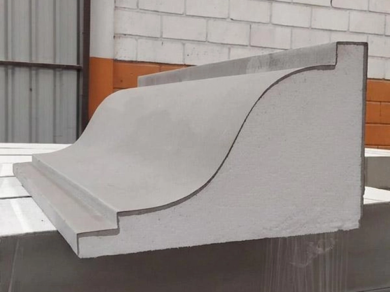 Moldura para beiral modelo Baulada